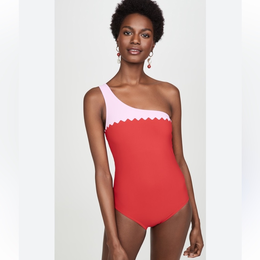 Karla Colletto One Shoulder Swimsuit One Piece